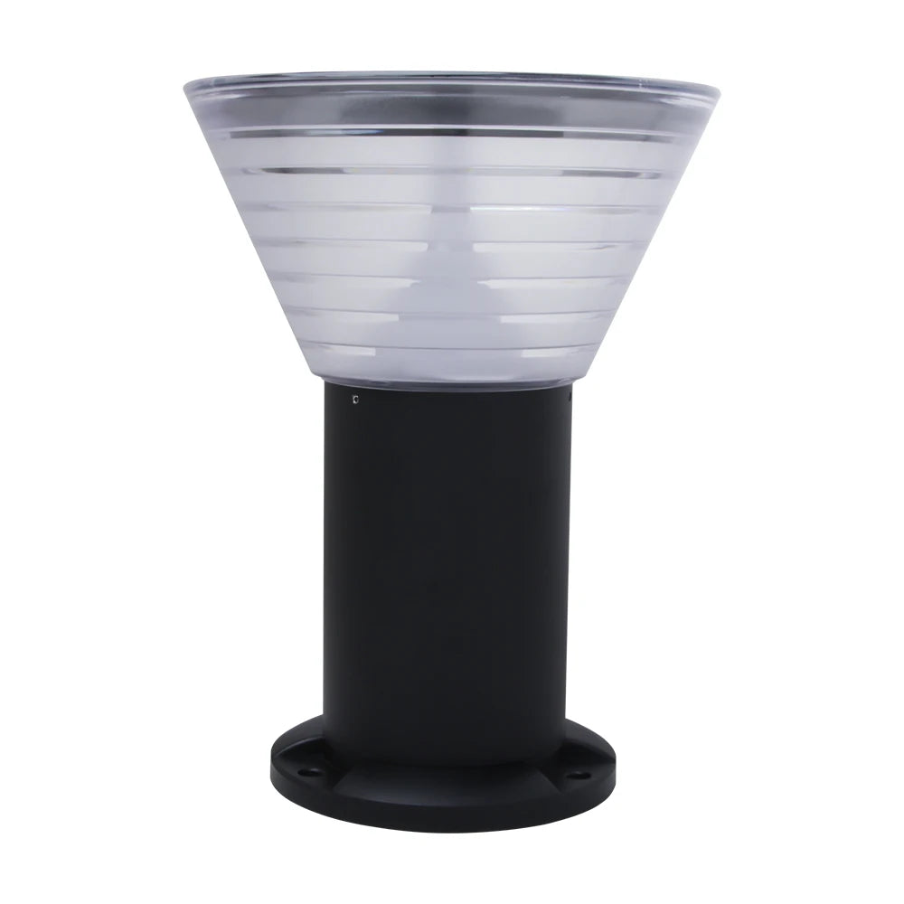Outdoor Solar Bollard Light Villa Landscape Pillar Post Solar Gate Light Garden Solar Lamp