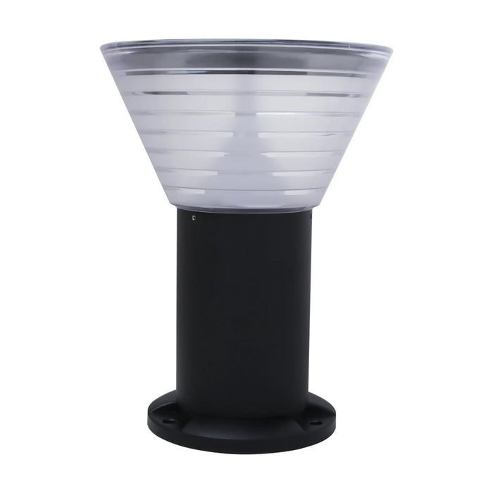Outdoor Solar Bollard Light Villa Landscape Pillar Post Solar Gate Light Garden Solar Lamp