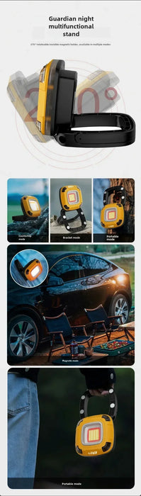 Solar LED Camping Light 5000mAh Portable USB Rechargeable Tent Lamp 5 Mode Torch Emergency Outdoor Waterproof  Hanging Lantern