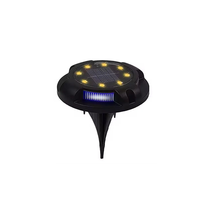 Super Bright Solar Powered Ground Lamp Outdoor Patio Light Waterproof Garden Lawn Decorative Stairway Step Lamp Night Light