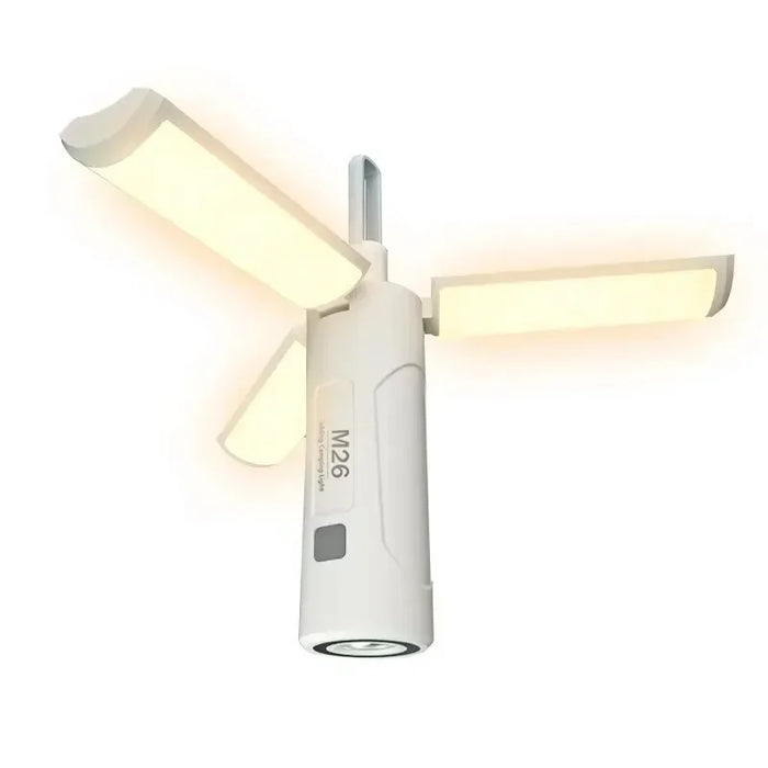 Solar LED Camping Light 5000mAh Portable USB Rechargeable Tent Lamp 5 Mode Torch Emergency Outdoor Waterproof  Hanging Lantern