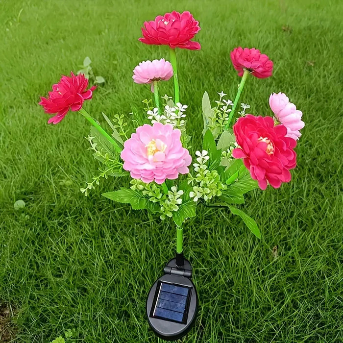 Solar snowdrop light, outdoor solar garden light for yard, garden, path, sidewalk, terrace, lawn decoration