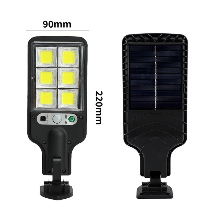 Solar Lights Outdoor 3 Modes 30COB 72COB Waterproof Street Lamp Motion Sensor Security Lighting for Garden Patio Path Yard