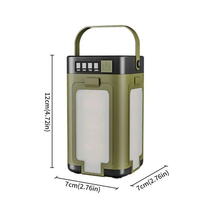 Camp Light Tent Lights For Camping Solar Portable 6 Modes Dimmable With 90 Degree Expandable 4 Led For Hiking Patio Tent Power