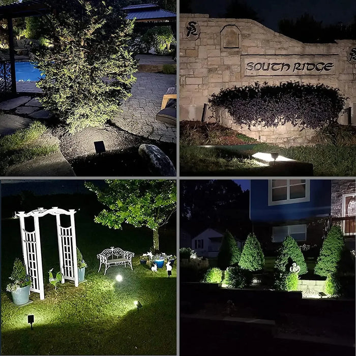 48 LEDs Solar Light Outdoors Landscape Spotlights,  2 in 1 Wireless Waterproof Outdoor Solar Spotlights for Yard Garden Patio