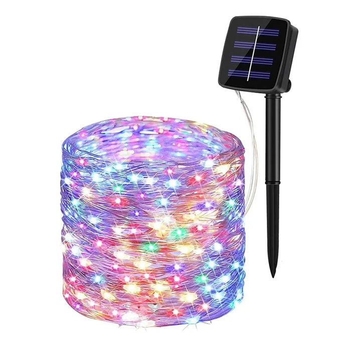 LED Solar String Light Outdoor Garden Fairy Lights 400 Leds Waterproof Lamp for Christmas Party Decor 7m/12m/22m/32m/40m