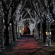 LED Solar Light String 8 Functions Outdoor Waterproof Lawn Starry Sky Christmas Garden Courtyard Decoration Atmosphere Lights