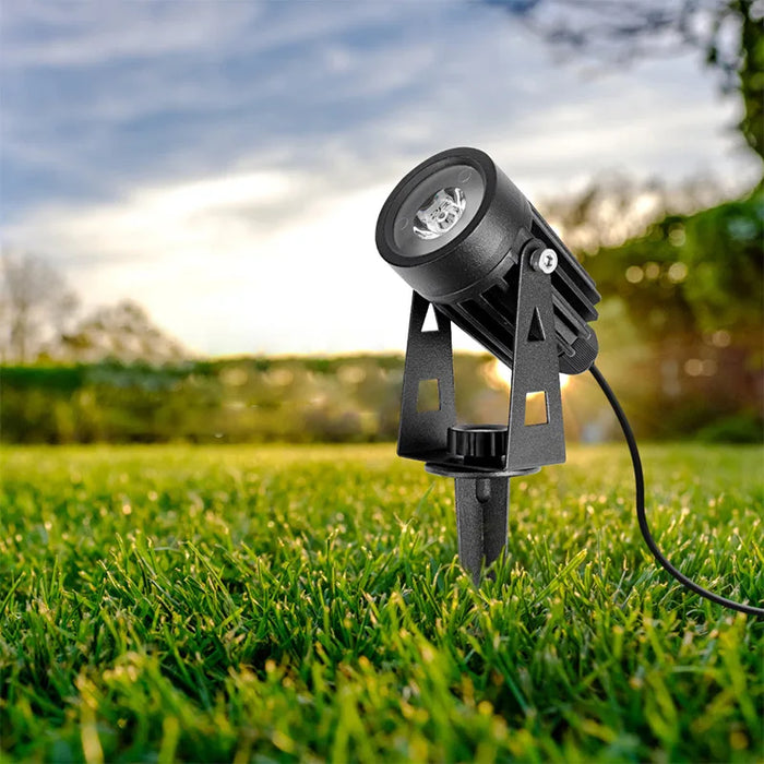 Solar Outdoor Lighting Landscape Yard Garden Tree Separately Lamp Powered Spotlight 4 Warm White Lights Solar Panel