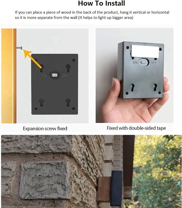 Solar Up and Down Spot Lights Outdoor, Street Wall Light Lamp Solar Powered Sunlight Waterproof Solar Lamp Garden Decorative