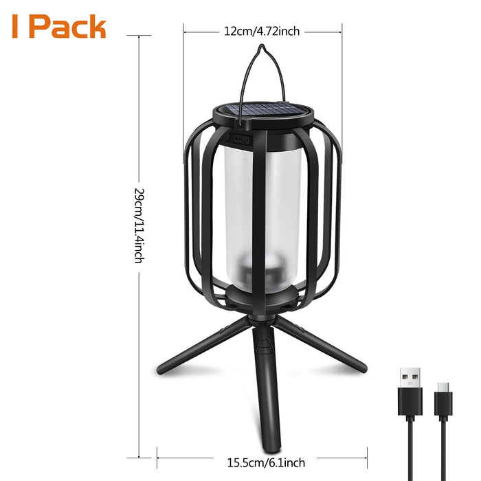 Solar Lanterns Outdoor Waterproof Hanging Lights for Outside Solar Table Lanterns Solar Wall Lantern Lights for Porch Patio Yard