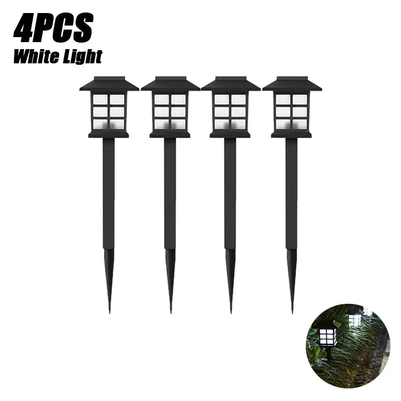 Led Solar Pathway Lights Waterproof Outdoor Solar Lamp for Garden/Landscape/Yard/Patio/Driveway/Walkway Lighting