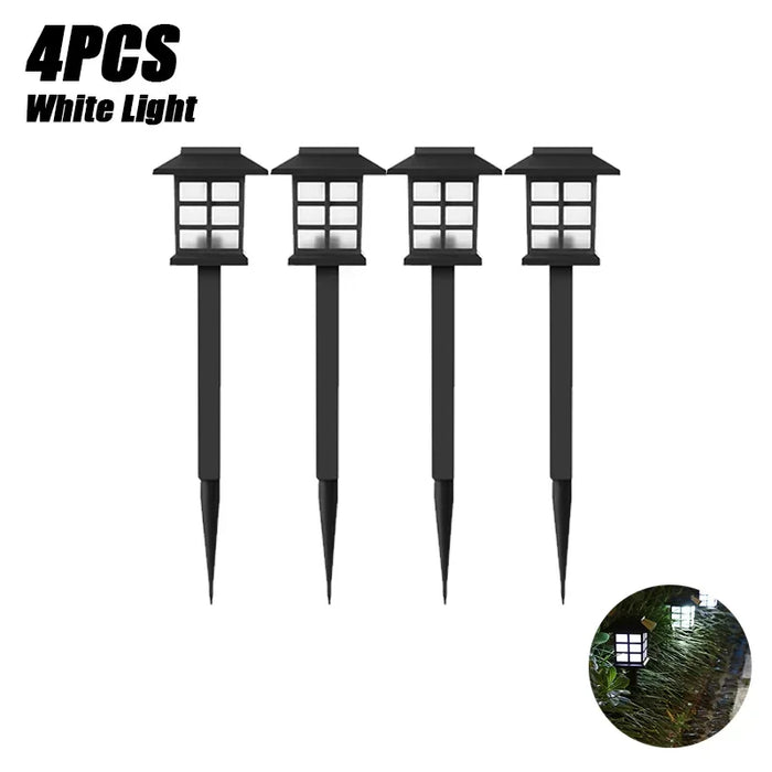 Led Solar Pathway Lights Waterproof Outdoor Solar Lamp for Garden/Landscape/Yard/Patio/Driveway/Walkway Lighting