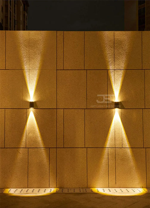 Solar Wall Light Strong Brightness Outdoor Waterproof Home Garden Arrangement Terrace Balcony Atmosphere Decoration Night Lamp