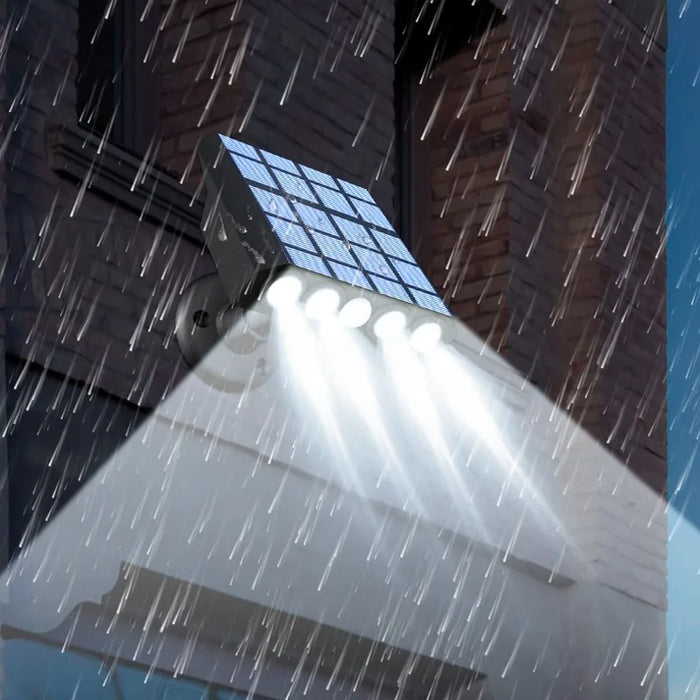 LED Solar Lamp Garden Light IP65 Waterproof LED Exterior Spotlight For Outdoor Lighting With Motion Sensor Projector Street Lamp