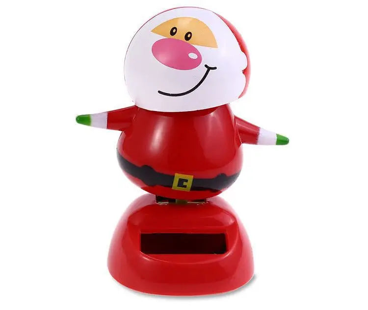 Christmas Desktop Home Decoration Solar Dancing Santa Claus Elk Snowman Merry Christmas Gift Home Accessorie Festival Decoration