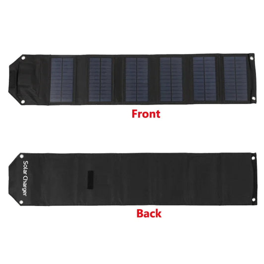 100W 80W 60W Foldable Solar Panel 5V USB Portable Folding Bag Battery Charger for Phone Outdoor Camping Waterproof Power Bank