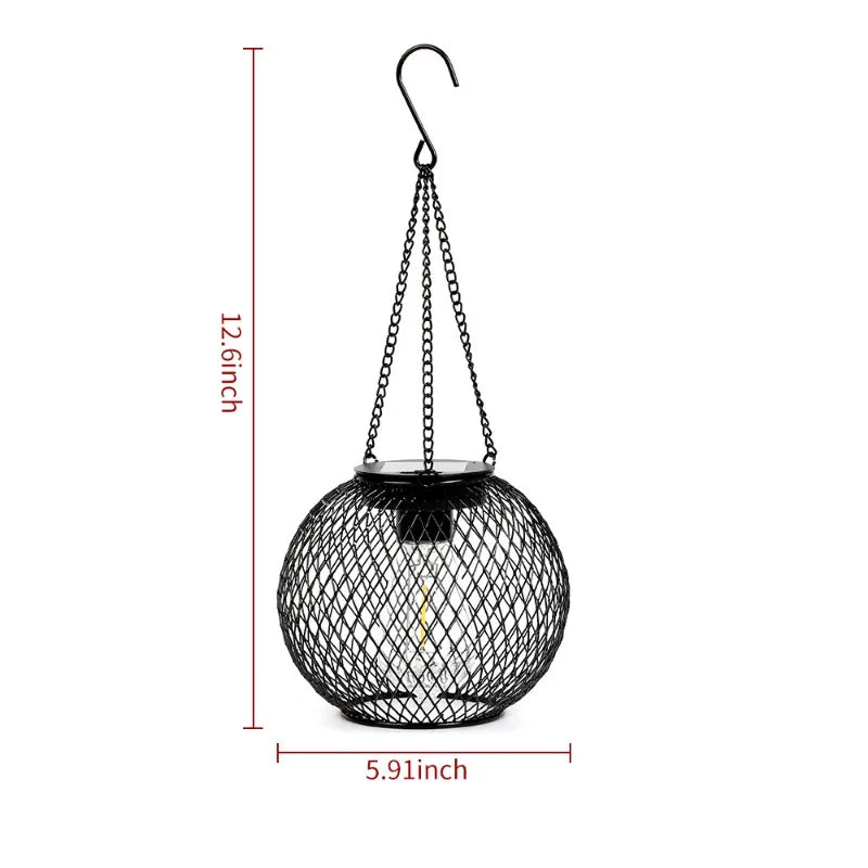 Hallowmas Solar Lantern Outdoor Solar Lights For Outside Decorative Outdoor Hanging Lights Waterproof Solar Lanterns Yard Garden