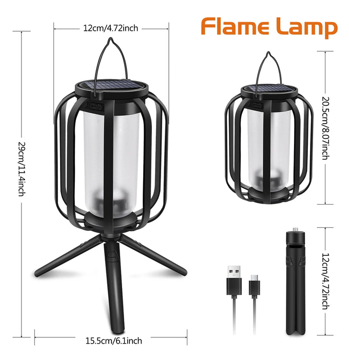 Solar Lanterns Outdoor Waterproof Hanging Lights for Outside Solar Table Lanterns Solar Wall Lantern Lights for Porch Patio Yard
