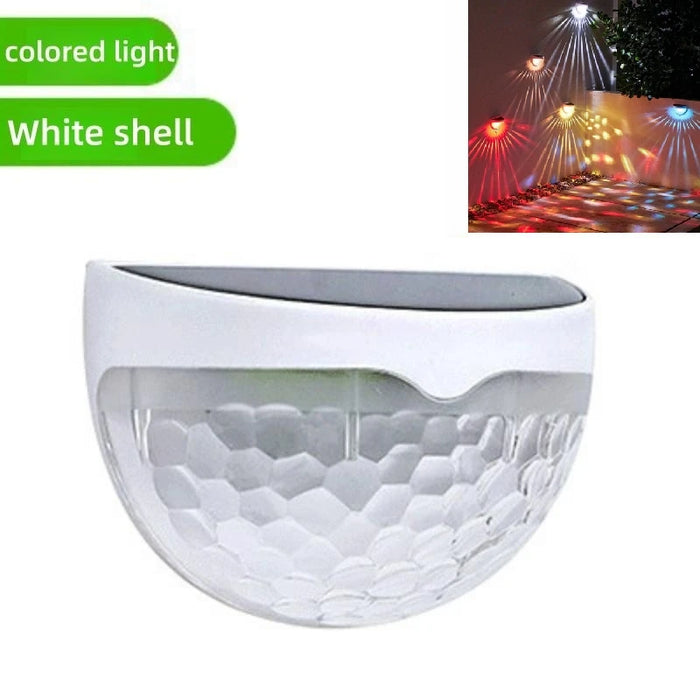 LED Solar Light Outdoor Wall Lamps Energy Garden Lamps Waterproof Solar Fence Lamp Christmas Decoration Festoon Led Light