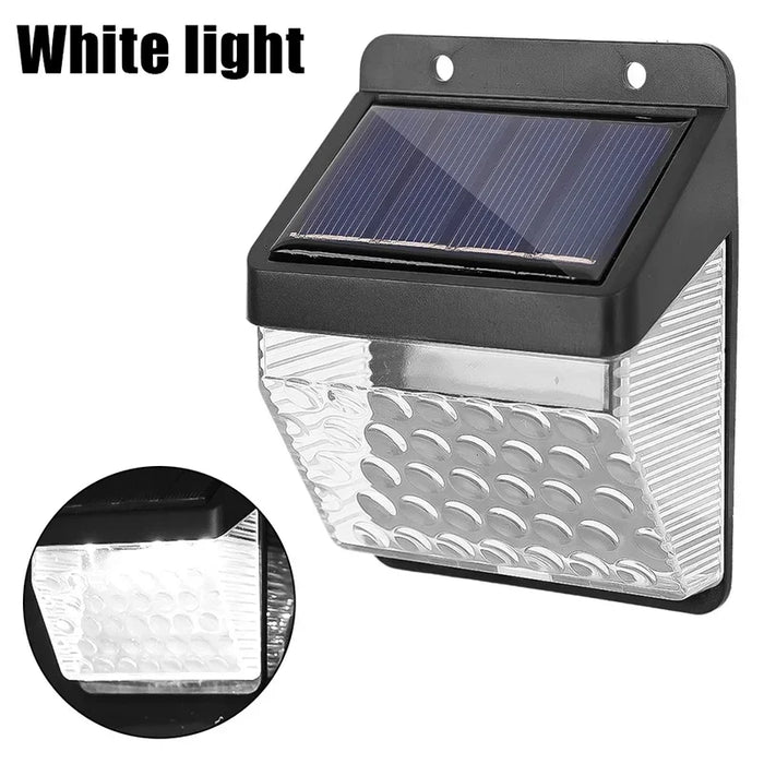 Solar Lamp 270° LED Wall Lights Waterproof Solar Wall Lamp Outdoor Garden Balcony Stairs Hallway Security Motion Sensor Lights