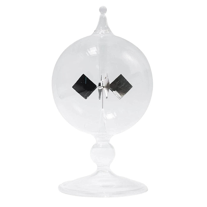 Solar Powerd Radiometer Clear Solar Power Radiometer Sun Light Energy Spinning Vanes Glass Rad ...