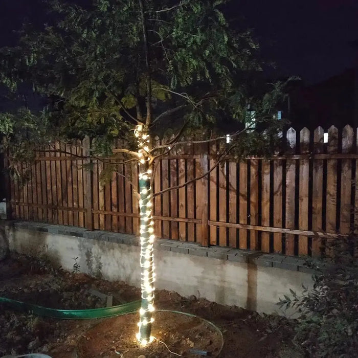 Solar LED Strings Lamp Waterproof Outdoor 300 Lights 8 Mode Garden Decortion Christmas for Wedding Party Holiday 32m/22m