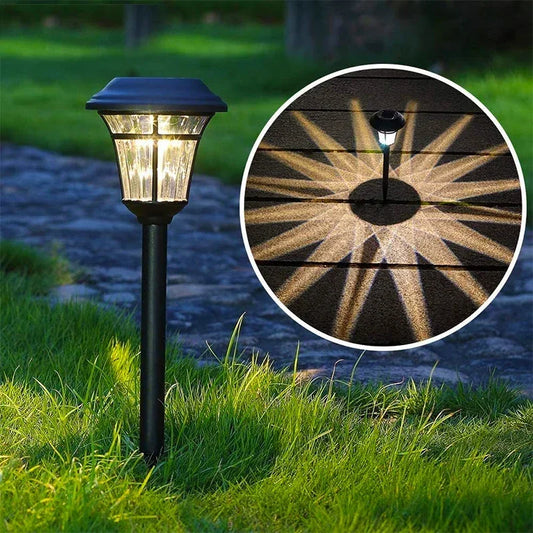 Solar Courtyard LED Ground Light Waterproof Outdoor Garden Decorative Pathway Lights for Patio Lawn Walkway Street