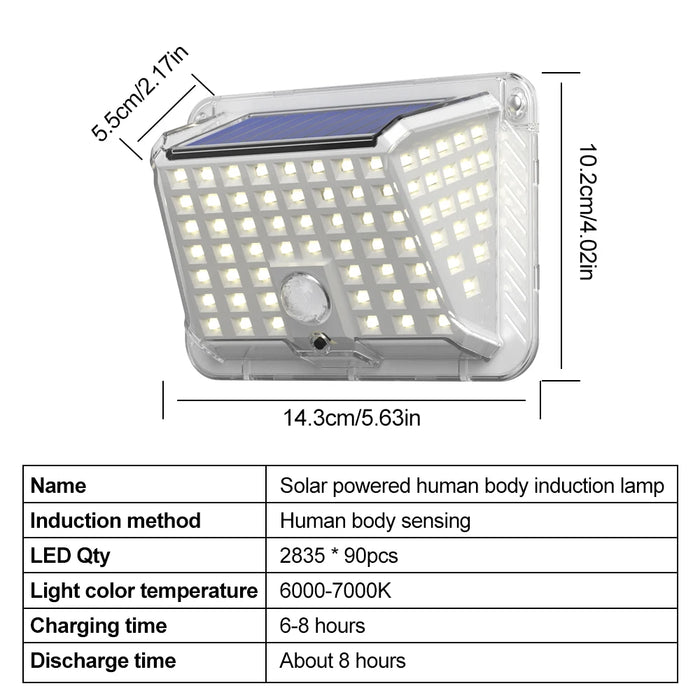Solar Wall Lamp Outdoor 1/2/4/6 Pack Waterproof Solar Powered Light Down Illuminate Home Garden Yard Decoration Outside Sunlight