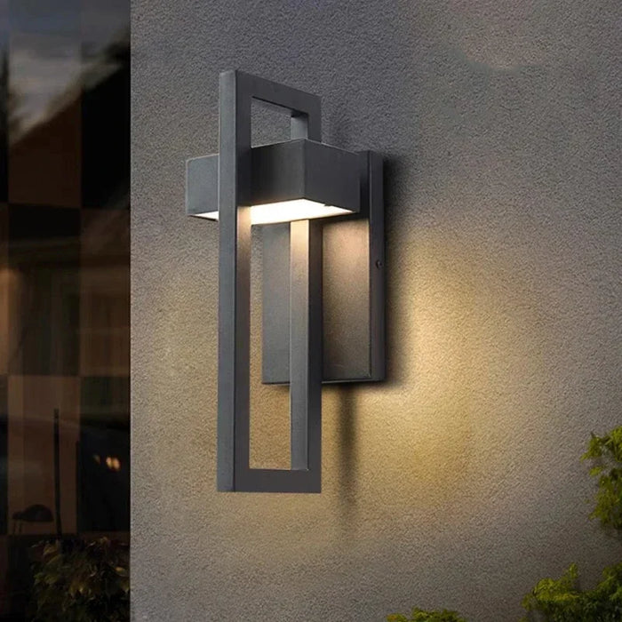 Solar Wall Lamps Outdoor Waterproof Lighting External European Style Villa Patio Light Home Gate Balcony Porch Rustproof Lights