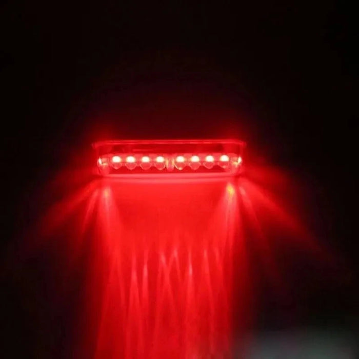 Solar LED Car Anti-rear-end Collision Light Anti-collision Warning Wiring Free Light Vibration Sensor Flashing Breathing Light