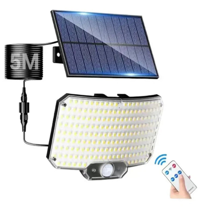 Solar Lights 234 LED Solar Security Lights Outdoor Garden Motion Sensor 3 Modes Waterproof Split Solar Flood Wall Lights Garage