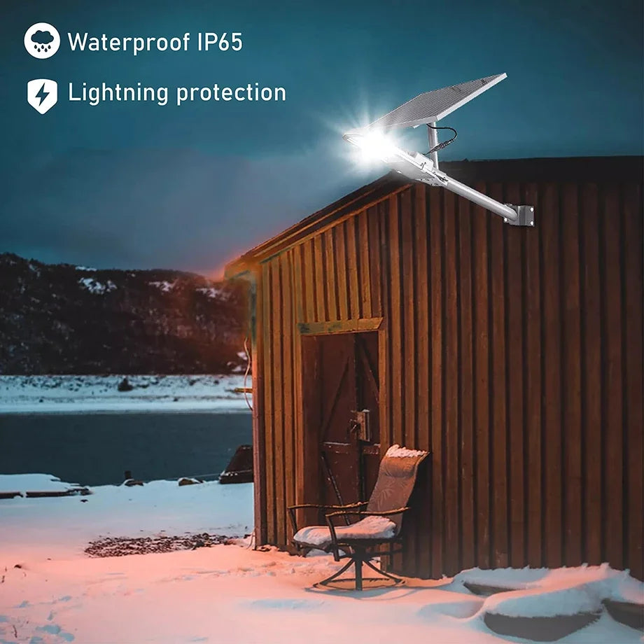 Strong Solar Light 200W Powerful Solar Light Outdoor Solar Street Light 6000mah Waterproo ...
