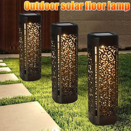 Solar Lawn Light Outdoor Solar Powered Buried Path Lights Waterproof Garden Lights For Park Landscape Courtyard Pathway