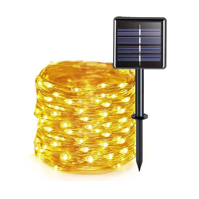 LED Solar String Light 8Modes Outdoor Garden Fairy Lights Led Twinkle Waterproof Lamp for Christmas Party Decor Lamp 12m/22m/32m