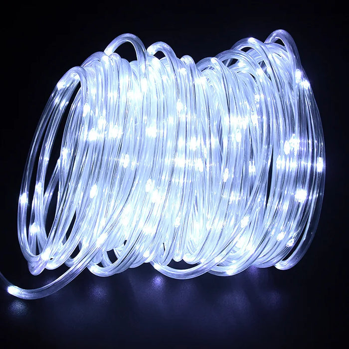 Solar String Light Outdoor Tube Rope Lights Waterproof Tube Lights for Outdoor Home Garden Parties Decor Led Lights Outdoor