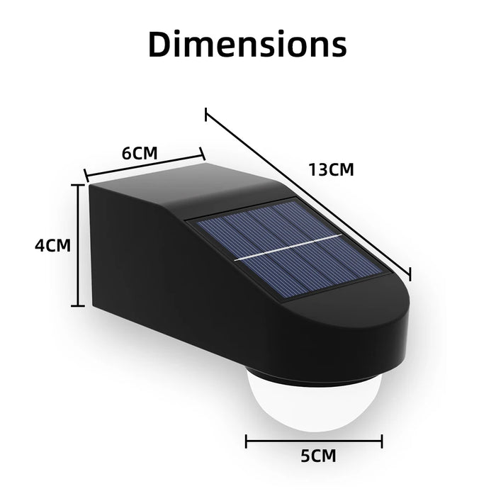 Outdoor Solar Fence Lights IP65 Waterproof Wall Lights Dusk to Dawn Deck Light For Backyard Railing Step Patio Stair Railings