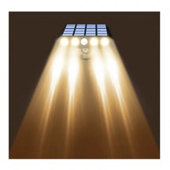 LED Solar Lamp Garden Light IP65 Waterproof LED Exterior Spotlight For Outdoor Lighting With Motion Sensor Projector Street Lamp