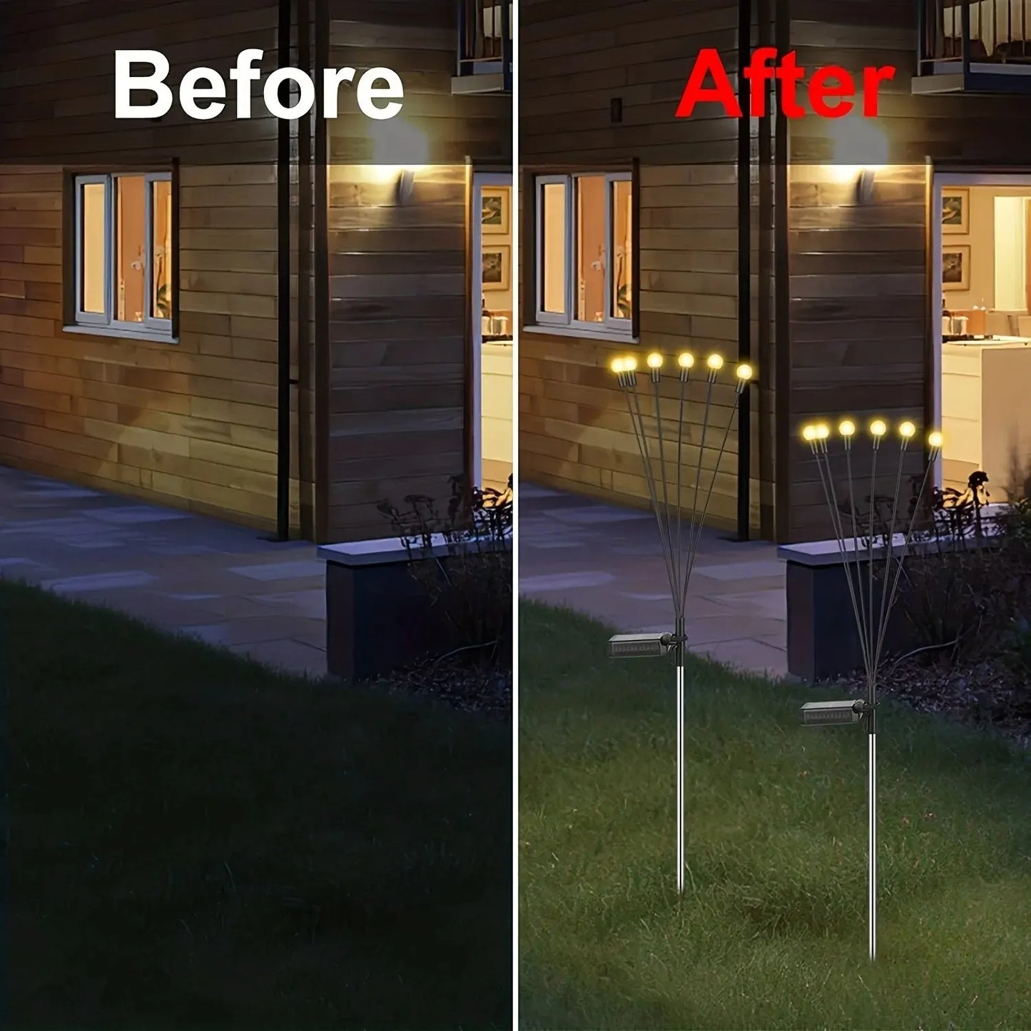 Solar Garden Firefly Lights