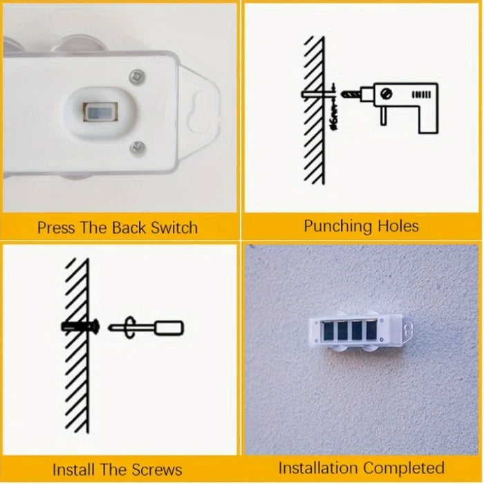 Solar Powered Wall Lights Outside Up and Down Fence Mount Outdoor Decorative Waterproof Lamp for Porch Deck Patio Yard Garden