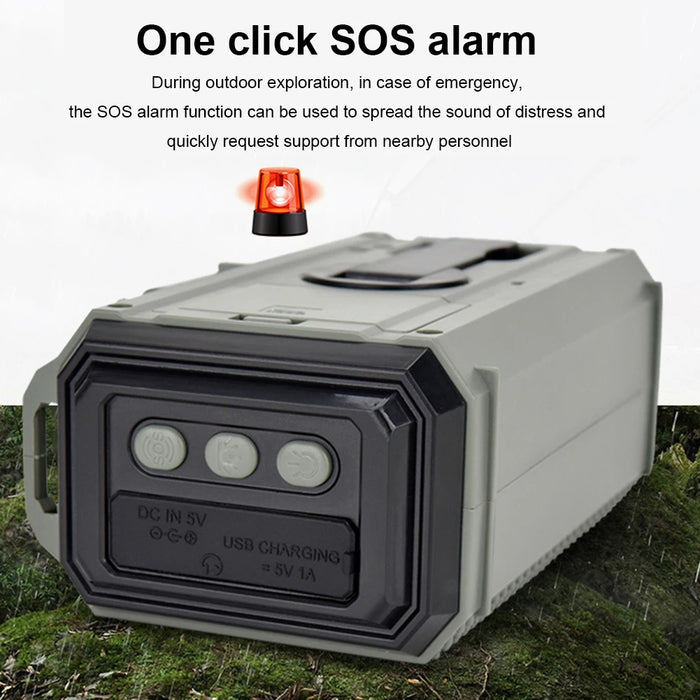 10000MAh Portable Emergency Solar Power Radio Hand Crank AM FM SW NOAA Weather Radio Led Reading Flashlight Phone Power Bank