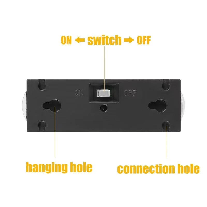 1~4Pack Solar Wall Lights Outdoor 16LED Waterproof Lamp Up And Down Convex Lens Lighting For Garden Landscape Balcony Decoration