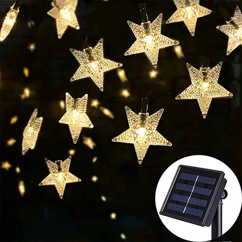 Led Solar Light Solar Garden Light Xmas Outdoor Decoration Lights Garden Butterfly/bee Decorative Light Outdoor Garland Lights