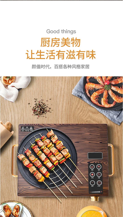 Solar Powered Stove Cooker 12v Dc 600W Battery Powered Cooker Ceramic Cooktops
