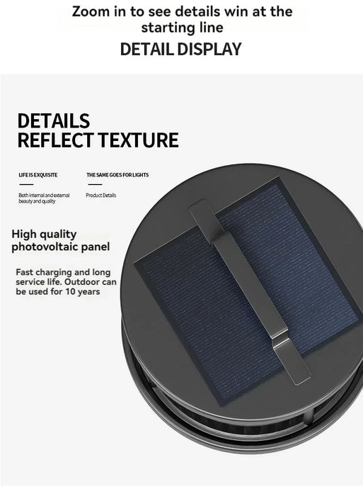 Modern Designer Solar Lamps Outdoor Waterproof Garden Glass Lanterns Street Villa Courtyard Lawn Balcony Decoration Floor Lights