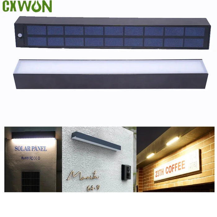 Solar Sign Light Outdoor Ultra Bright Address Lights Solar House Number Light Waterproof Wall Lamp LED Outdoor Sign Lighting