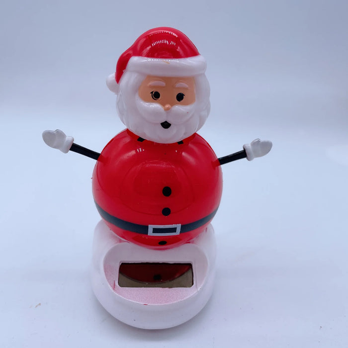 Christmas Desktop Home Decoration Solar Dancing Santa Claus Elk Snowman Merry Christmas Gift Home Accessorie Festival Decoration