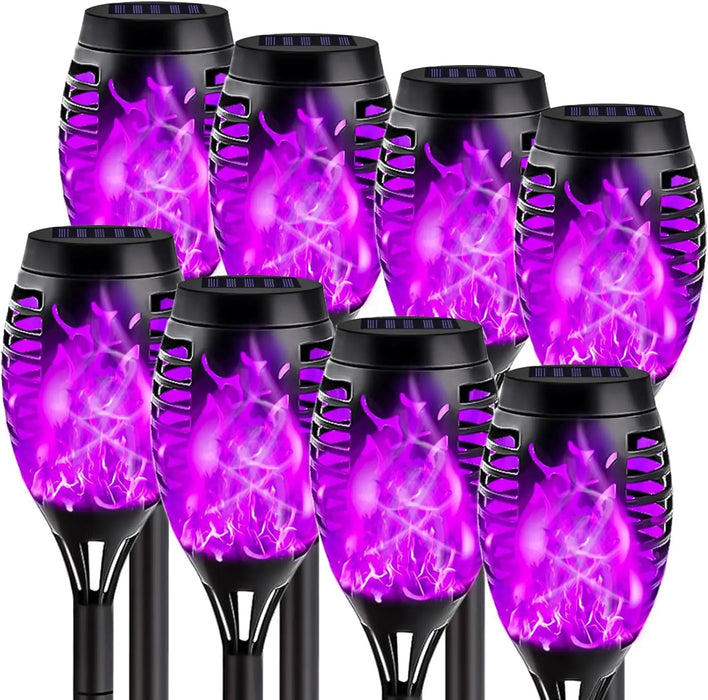 Solar Torch Flame Lights for Halloween and Ghost Festival Solar Light Outdoors