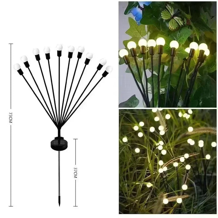 Solar Lights Outdoor Waterproo Solar Garden Lights  Patio Lights Garden Decor Patio Decor Firefly Lights Solar Outdoor