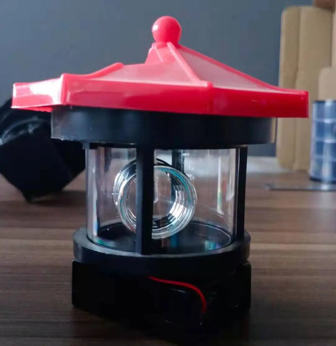 Solar Power Lamps Rotating Lighthouse Beacon Tower LED Light Outdoor Garden Landscape Courtyard Lawn Outdoor Decoration Light