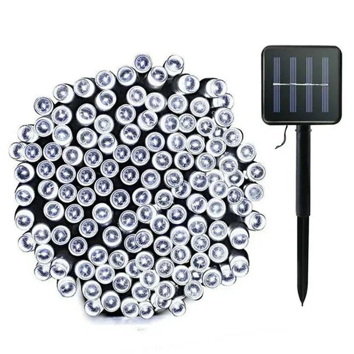 1Pack Solar String Light Fairy Garden Waterproof Outdoor Lamp 6V Garland For Christmas Xmas Holiday Party Home Decoration
